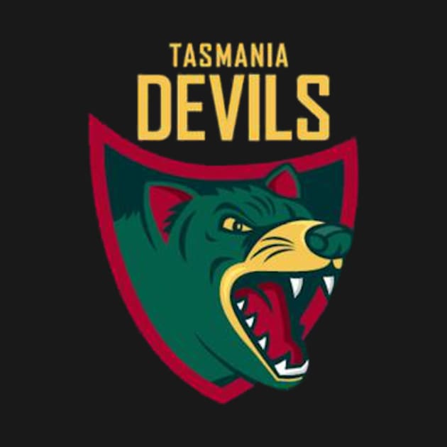 Tasmanian devils football club | AFL australian football by euror-design