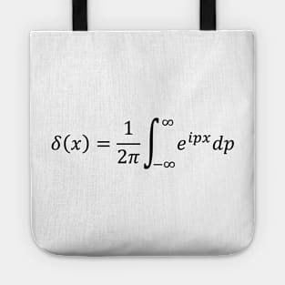 Dirac Delta Function - Math And Physics Basics Tote