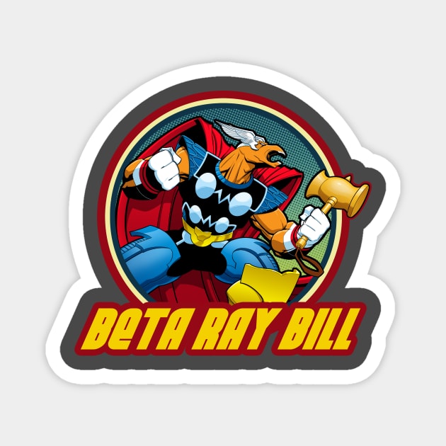Beta Ray Bill Magnet by TomMcWeeney