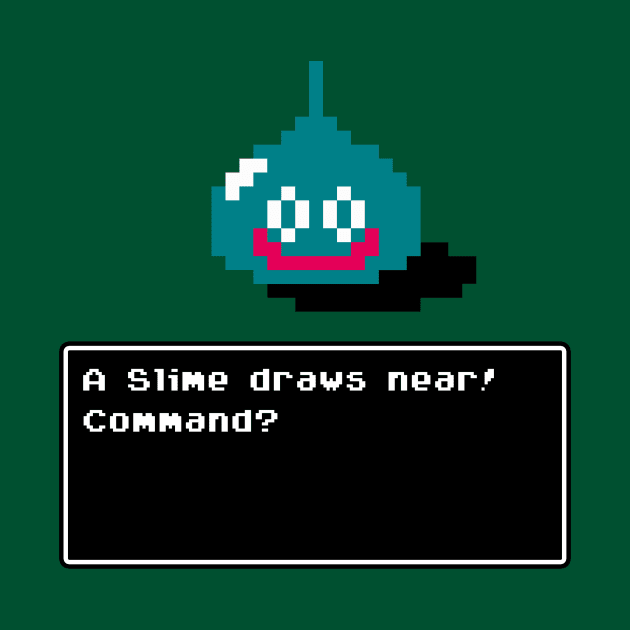 A Slime Draws Near! by mattographer