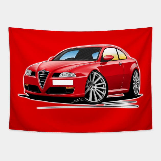 Alfa Romeo GT Red Tapestry by y30man5