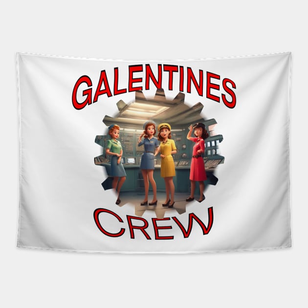 Galentines crew Tapestry by sailorsam1805