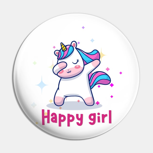 Happy Girl: Blossoming in Joy and Strength Pin by neverland-gifts