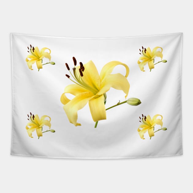 Lilium Lily Tapestry by chrisburrows