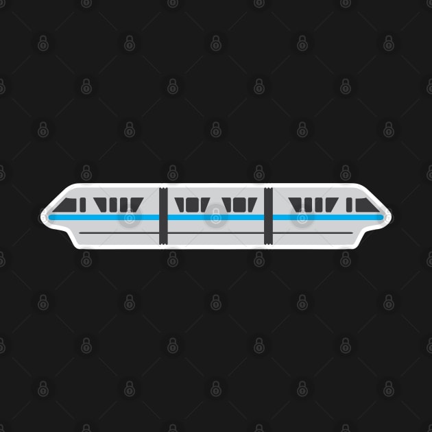 Monorail - Light Blue by chwbcc