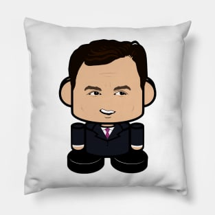 Mr. Christiebot POLITICO'BOT Toy Robot (Side Eye) Pillow