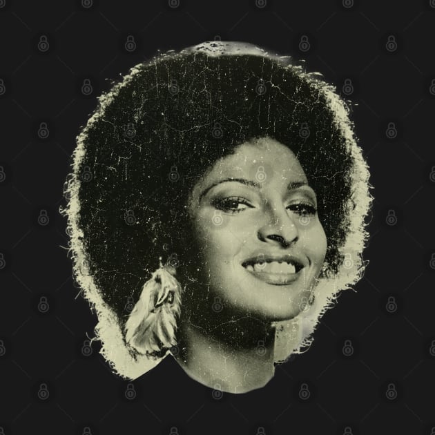 Pam Grier / Vintage Blaxploitation Art # 2 by Jokotingkir