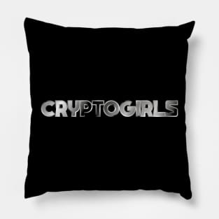 Cryptogirls Pillow