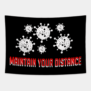 Maintain Your Distance 2 Tapestry