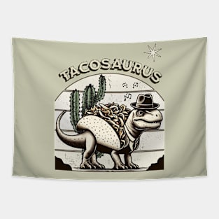 Vintage Tacosaurus Tapestry