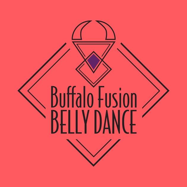 Buffalo Fusion Belly Dance Black Logo by Buffalo Fusion Belly Dance