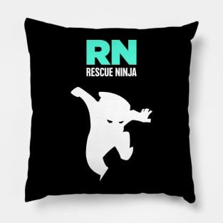 RN Ninja | Registered Nurse Nursing Gift Pillow