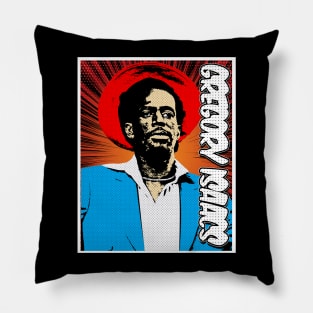 Gregory Isaacs Pop Art  Design Pillow