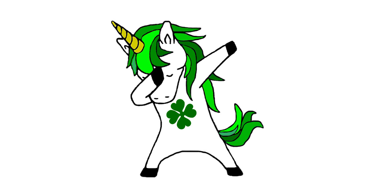 Dabbing st patricks day green unicorn  st patricks day  tshirt Dabbing st patricks day green unicorn  st patricks day  tshirt