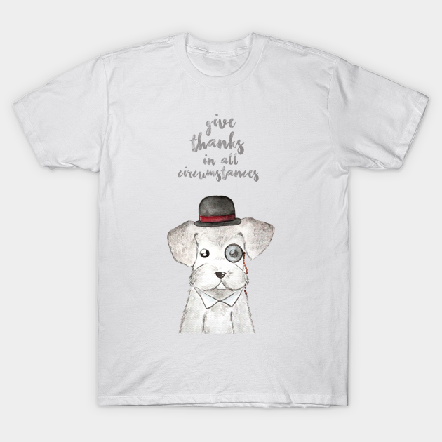 Give Thanks - Dog - T-Shirt