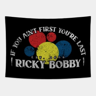 Retro Ricky Bobby - If you ain't first you're last Tapestry