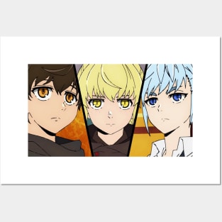 Tower of god - Baam, Khun, Rachel - Tower Of God - Posters and Art Prints