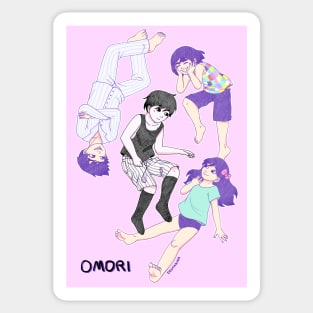 Omori Anime - Omori Switch Physical Sticker Art Board Print for Sale by  rebelux