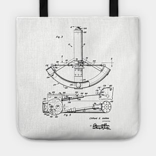 Impact Responsive Distress Signal Device Vintage Patent Hand Drawing Tote