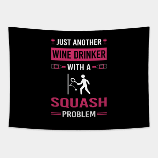 Wine Drinker Squash Tapestry