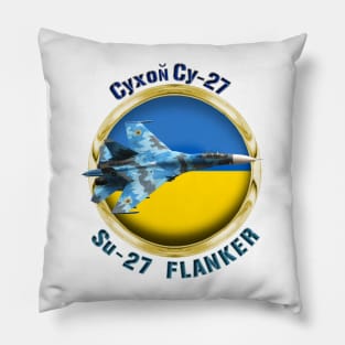 Su-27 Flanker Ukraine Pillow