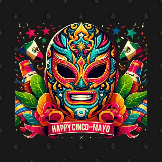 Cinco de Mayo Luchador Sombrero by Truth or Rare