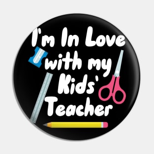 In Love With My Kids' Teacher Homeschooling Pin