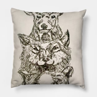 Animal Totem Pillow