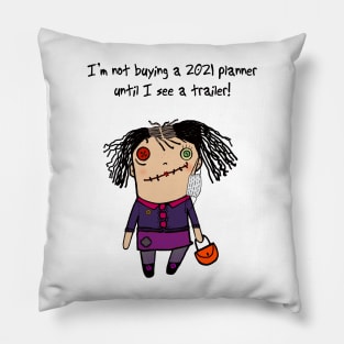 Rugdoll protesting against another bad year Pillow