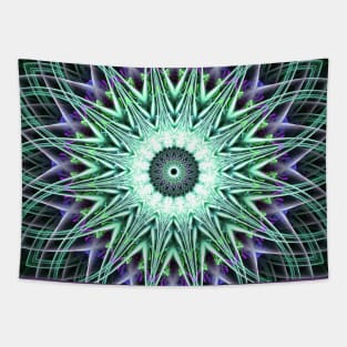 Fractal Mandala Tapestry