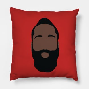 James Harden Face Art Pillow