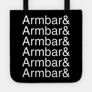 Armbar and armbar and armbar and armbar (white text) Tote