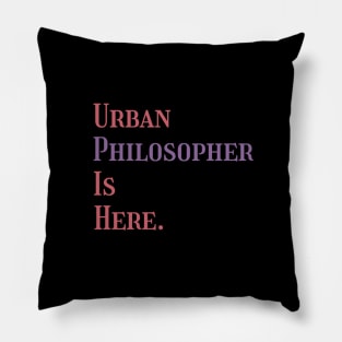 Urban philosopher is here V.2 Pillow