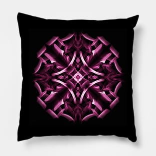 Purple smoke mandala Pillow