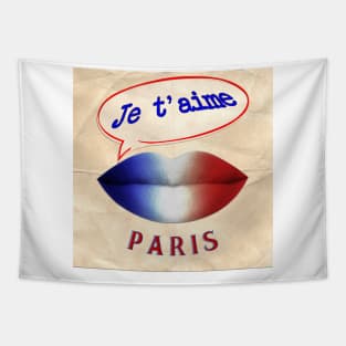 FRENCH KISS JETAIME PARIS Tapestry