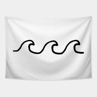 Waves Tapestry