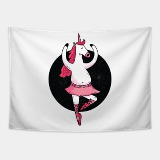 Ballet Unicorn - Funny Design Tapestry