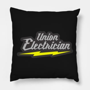 Union Electrician Pillow