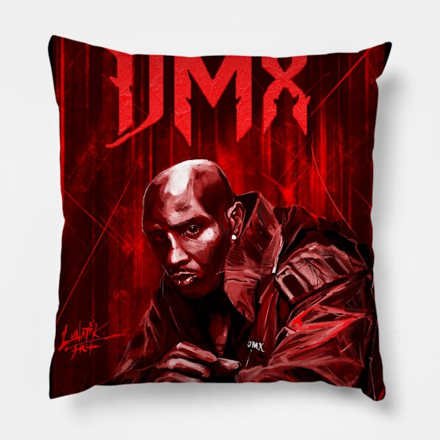 Dark Man X Pillow by Art Of Lunatik