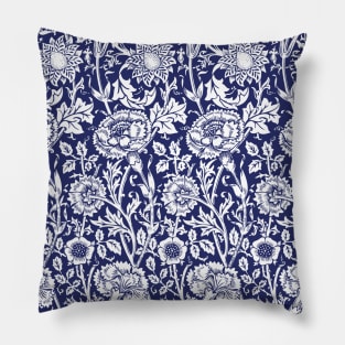 William Morris Floral Pattern Pillow