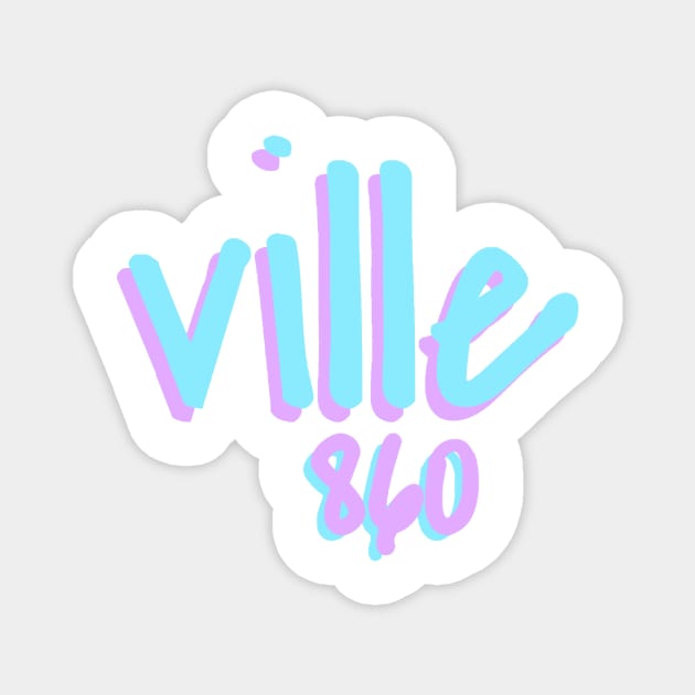 Ville, Connecticut Magnet by mansinone3