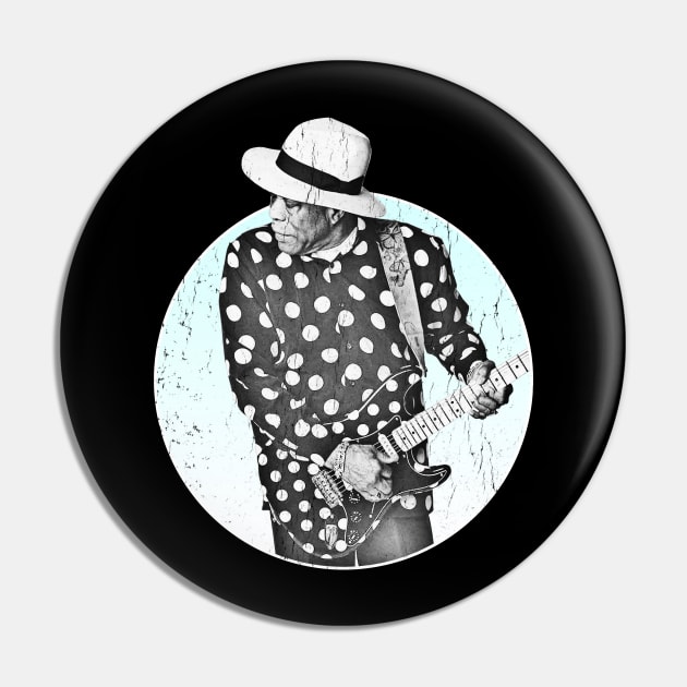 Retro Rhythm & Blues  Buddy Guy Pin by MuraiKacerStore