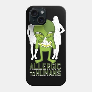 Allergic To Humans Phone Case