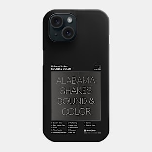 Alabama Shakes - Sound & Color Tracklist Album Phone Case