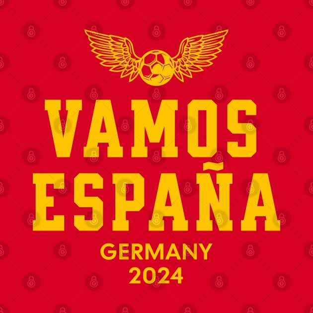 Vamos España Germany 2024 Soccer by Kicosh