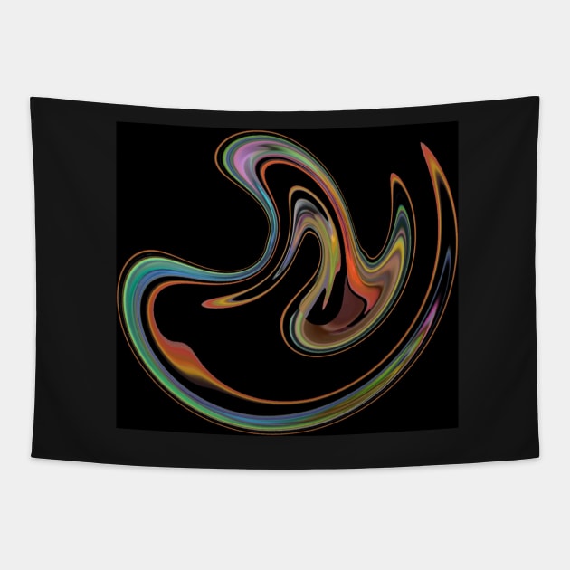 Shimmering Derivatives Tapestry by CarloVaro