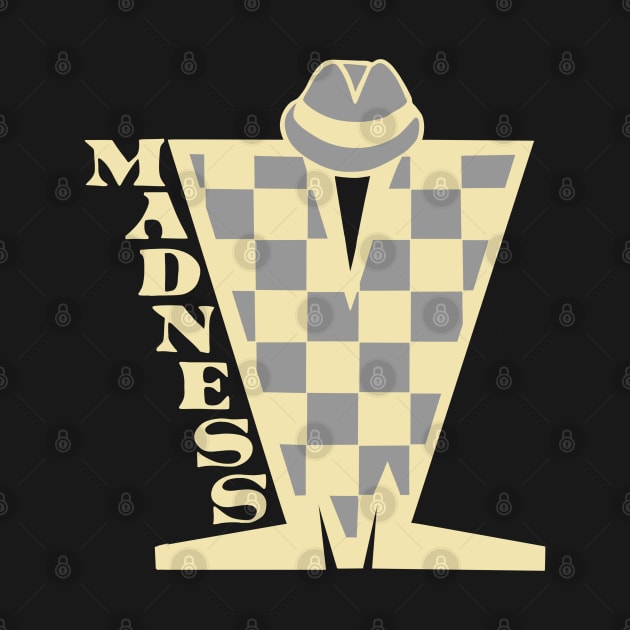 Madness HD Checkerboard Cream & Grey by Skate Merch