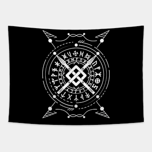 Gungnir - The Spear of Odin | Norse Pagan Symbol Tapestry