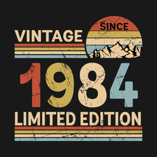 Vintage Since 1984 Limited Edition 39th Birthday Gift Vintage Men's T-Shirt