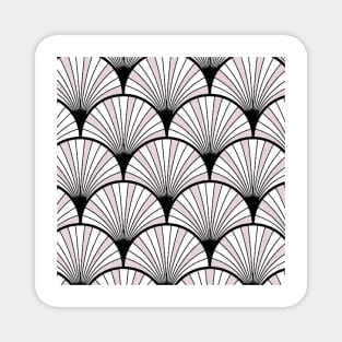 Art Deco elegance - blush pink Magnet